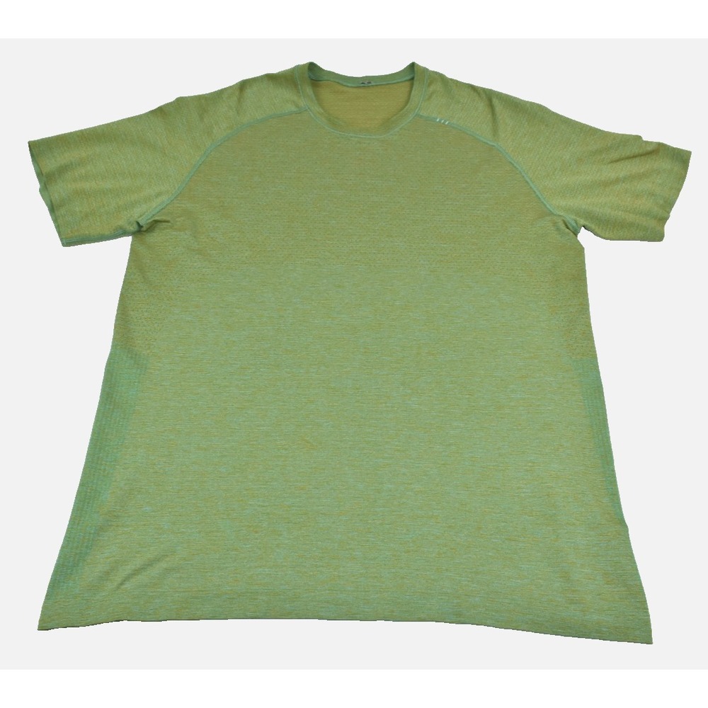 Lululemon Metal Vent Tech 2.0 Men's Shirt Size L Cedar Green Athletic Tee Top